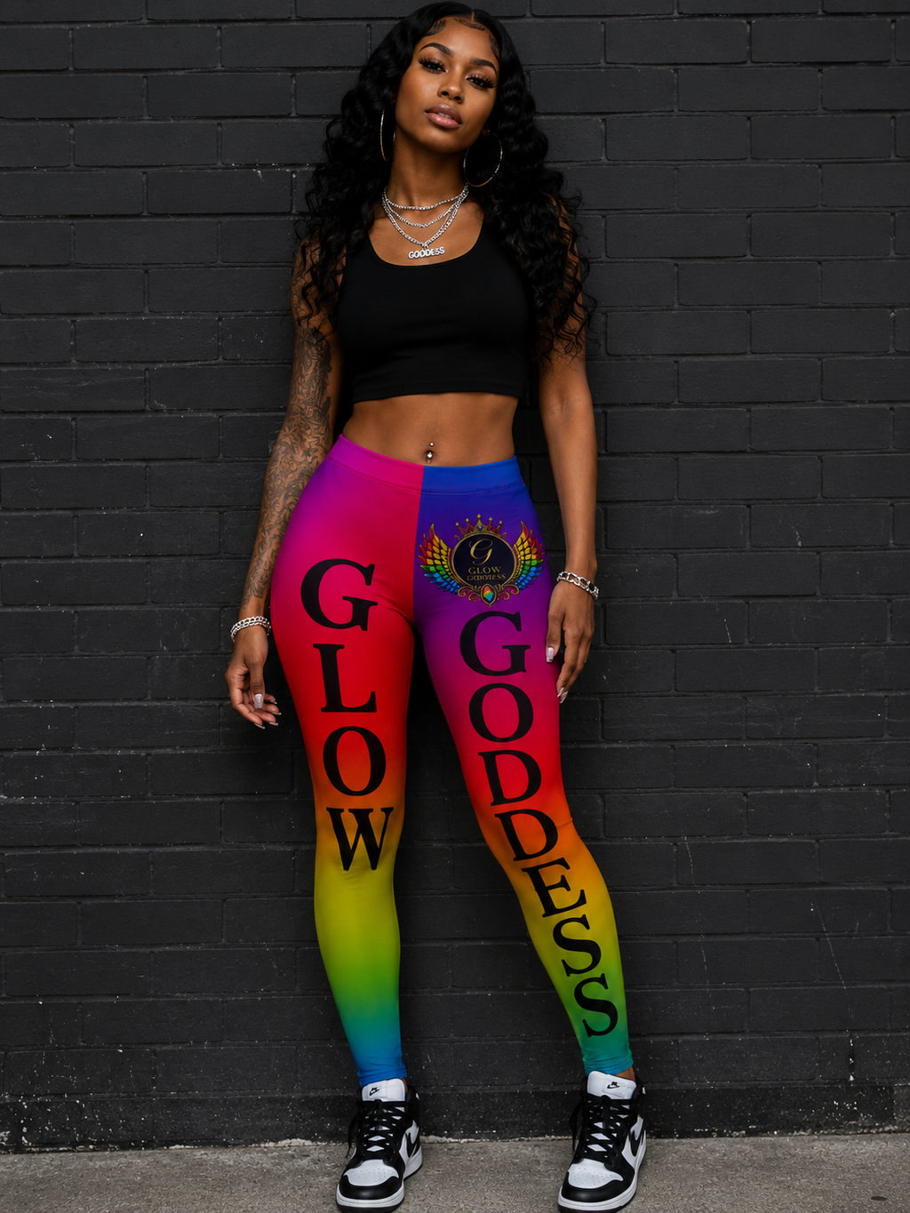 Women's Cut & Sew Casual Leggings (AOP)
