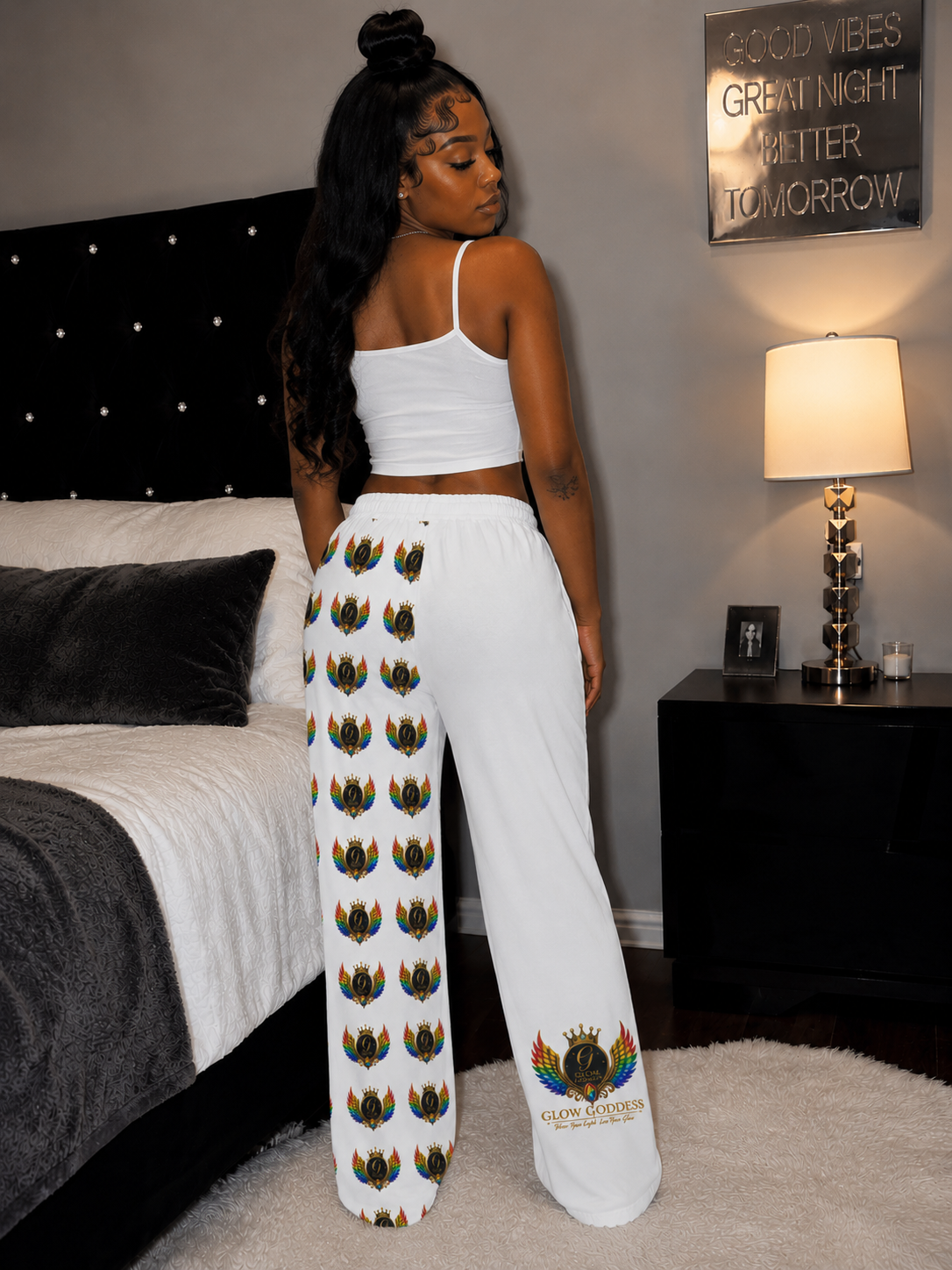 Women's Pajama Pants (AOP)