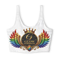 Polyester Sports Bra (AOP)